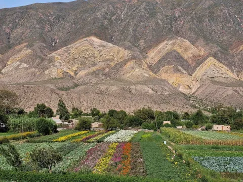 Maimará, joya cultural y paisajística dentro de la Quebrada de Humahuaca fue declarada Patrimonio Mundial por la UNESCO.
