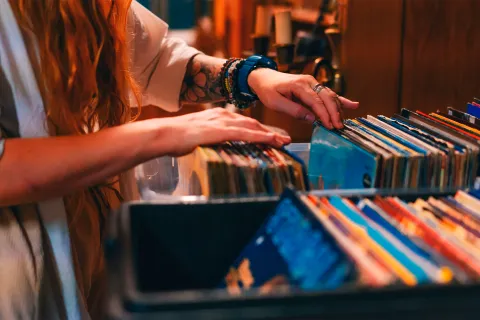 Foto de vinilos.