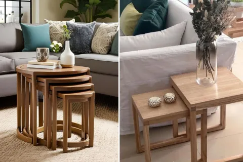 Mini mesas para el living: ideas para sumarlas con estilo a espacios pequeños