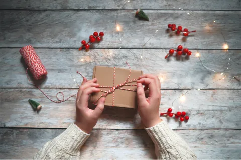 Foto de regalos.