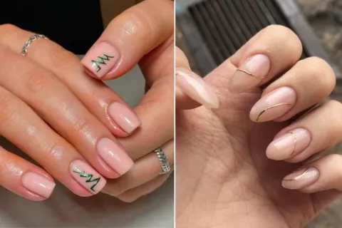 Diseños de uñas navideños fáciles y rápidos para hacerte en casa
