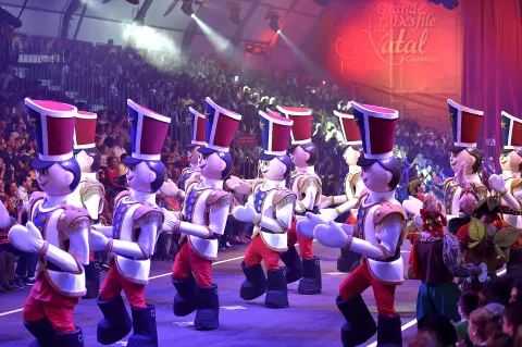 desfile de Navidad en Gramado, brasil