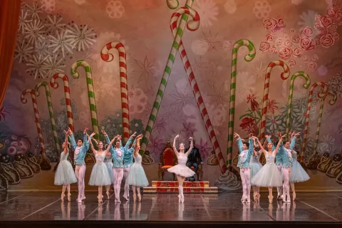 Ballet "El cascanueces", con Rocío Agüero y Lucas Erni, en el Teatro Colón   