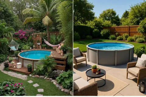 Piletas de lona con estilo: ideas para integrarlas al patio y convertirlas en un rincón más armónico