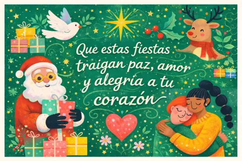tarjeta de navidad