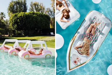 Un concepto que está marcando tendencia este verano es el de las tanning pool: un tipo de inflable híbrido entre comodidad, pileta y lugar para tomar sol.