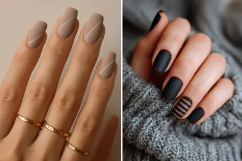 Las uñas con corte cuadrado favorecen a prácticamente todos los largos