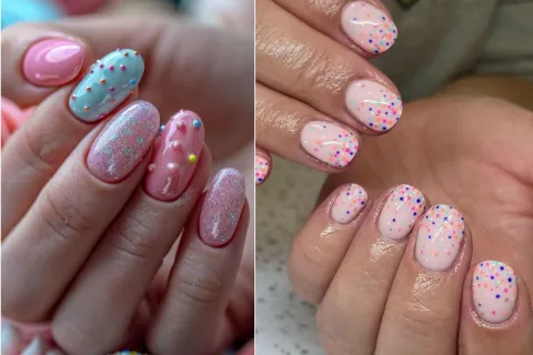 Candy nails: la manicura dulce que se convierte en la favorita del verano