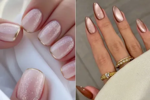 Uñas sparkling princess: la manicuría más delicada que va con todo