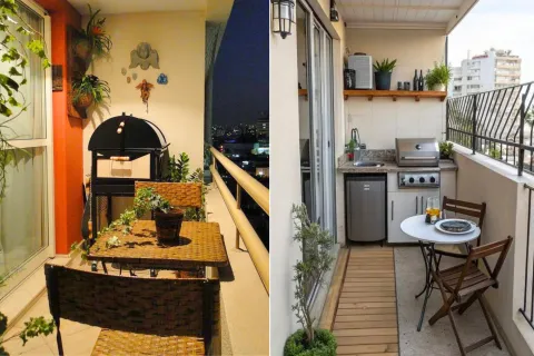 Balcones con parrilla: cómo lograr un rincón con onda y aprovechar el espacio al máximo