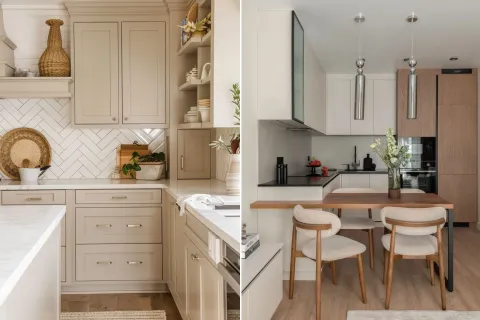 Cocinas con onda: cómo remodelar con poco presupuesto tu departamento alquilado