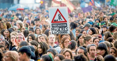 marcha Día de la Mujer