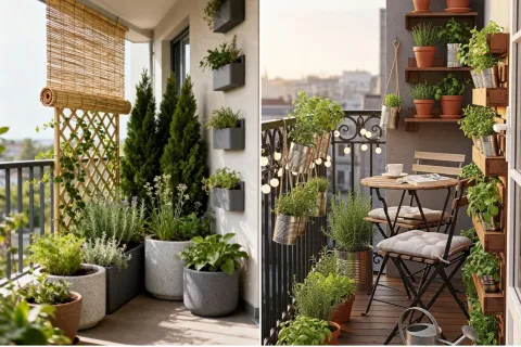 Del balcón al mini jardín: ideas simples para sumar verde en departamentos