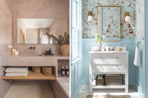 Arquitectos y decoradores apuestan cada vez más por materiales continuos, texturas naturales y superficies más cálidas