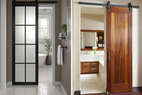 Las puertas corredizas, además, eliminan obstáculos físicos y visuales, haciendo que los ambientes se sientan más despejado