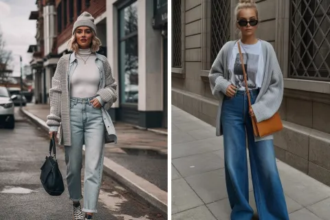 Lejos de los extremos que dominaron los últimos años —desde los jeans skinny hasta los modelos wide leg—, el otoño-invierno 2026 consagra una silueta intermedia que combina precisión, comodidad y versatilidad.