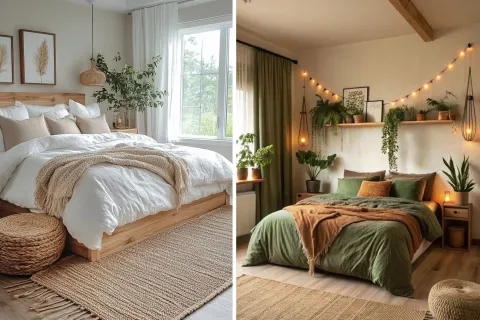 El dormitorio trasciende su función de descanso para convertirse en un espacio íntimo de refugio, pensado para la calma, la desconexión y la renovación de energías.