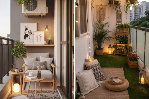 Balcón en calma: 5 claves simples para crear un rincón relajante en casa