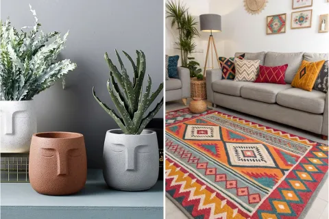 Sin reformas: cómo sumar personalidad a tu casa con textiles y objetos
