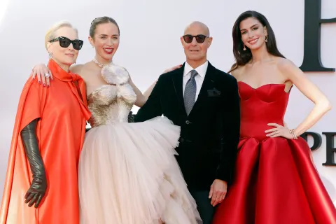 l estreno mundial de El Diablo se viste a la moda 2 en Nueva York reunió a sus protagonistas en una alfombra roja que estuvo a la altura del fenómeno cultural que marcó la primera entrega.
