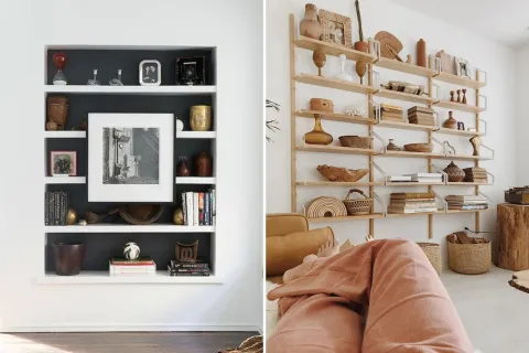 La tendencia del “shelfie”: cómo decorar tus estantes para que se vean de revista.