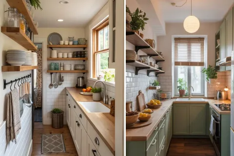 Las cocinas angostas suelen ser uno de los espacios más desafiantes del hogar. 