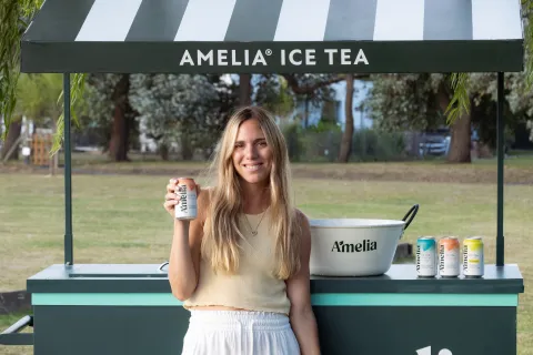 Melisa Retrivi, emprendedora, fundadora de Amelia Ice Tea