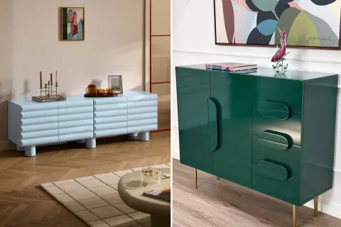 Muebles 2026: la laca brillante vuelve como la estética más luminosa del invierno.