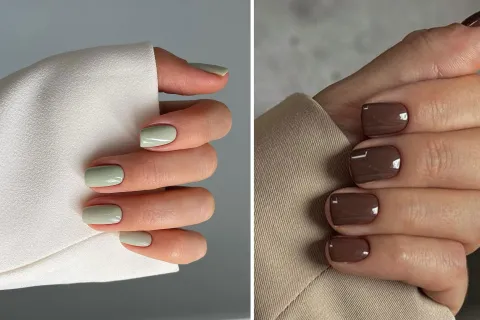 Lejos de quedar limitadas a los tonos clásicos, las uñas cortas se animan a jugar con color, textura y brillo sin perder sofisticación.