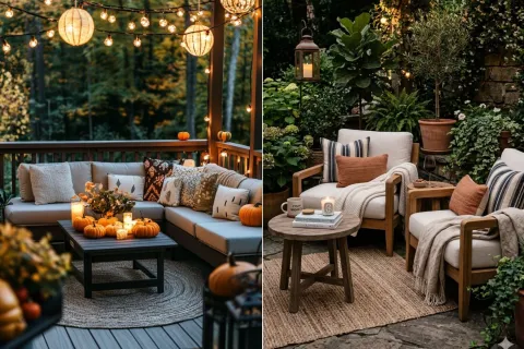 Terraza en calma: 5 claves para convertirla en refugio urbano en otoño
