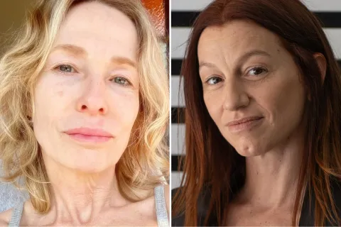 gloria carra y cecilia ce, ambas exparejas de nacho Levy