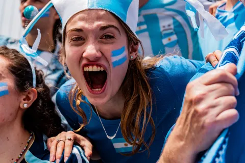 hinchas de futbol argentina