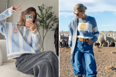 Looks en modo hincha: dónde conseguir prendas cancheras para alentar a la Selección