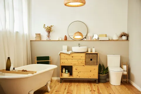 Durante el invierno, el baño suele convertirse en uno de los ambientes más fríos de la casa.