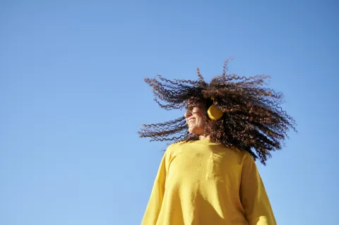 Pelo sano