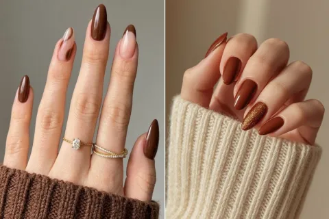 Mocha Mousse nails: la manicura elegante y versátil que conquista el invierno 2026