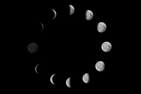 Hoy en el cielo se podrá ver la Luna negra. Foto: Canva
