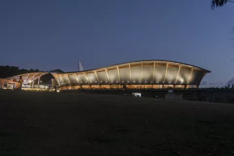 Con una obra arquitectónica sin precedentes, el Museo de Arte Contempora´neo Atchugarry (MACA) busca ubicar a Uruguay dentro del mapa de las exhibiciones más grandes a nivel internacional