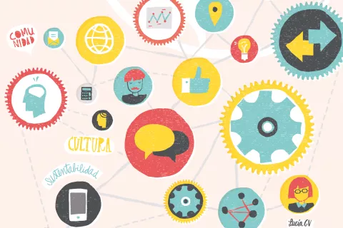Las ideas siempre surgen en base a conocimientos previos y su "originalidad" es un asunto a discutir.