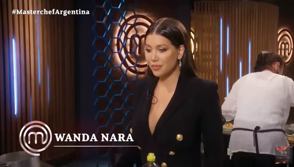 Wanda Nara debutó como conductora de MasterChef.