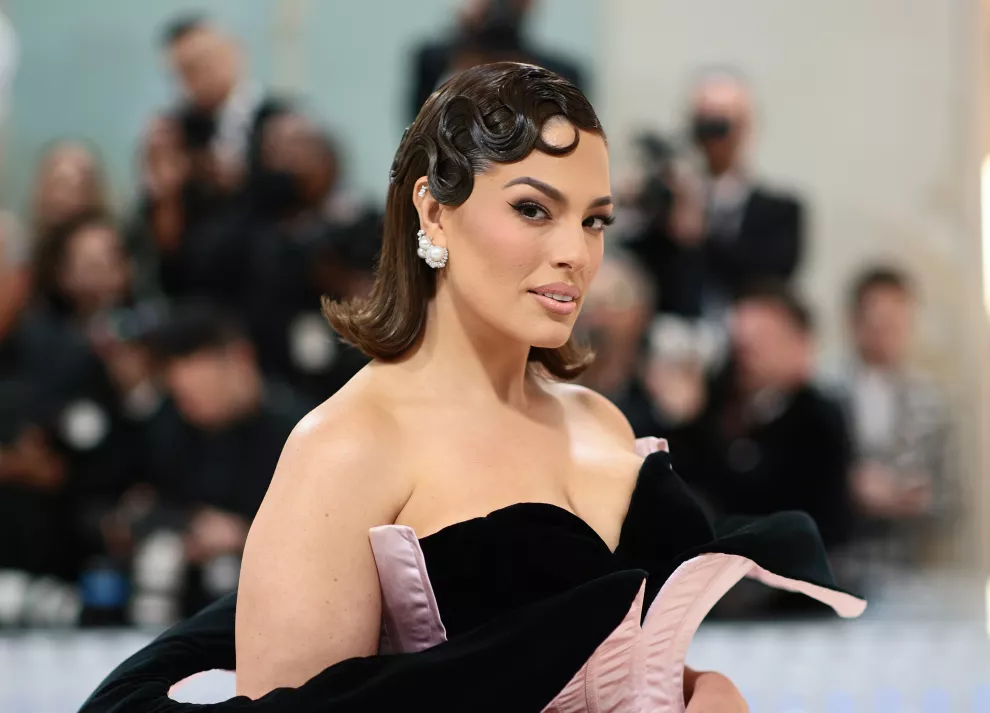 Ashley Graham en la MET Gala.