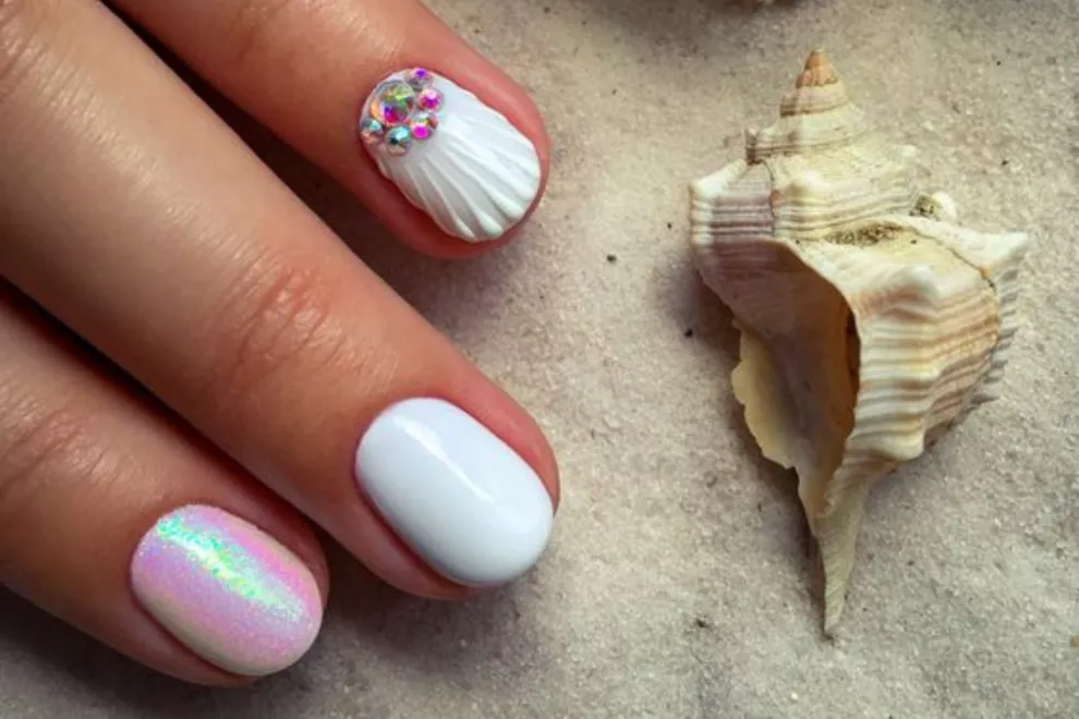 La sirenita: así son las mermaid nails, la nueva tendencia en uñas inspiradas en la película.