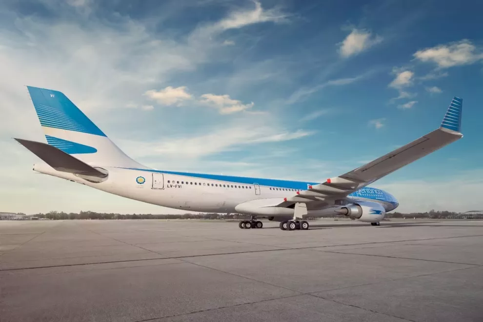 Los A330 son los aviones de Aerolíneas Argentina que volarán desde Aeroparque a Estados Unidos.