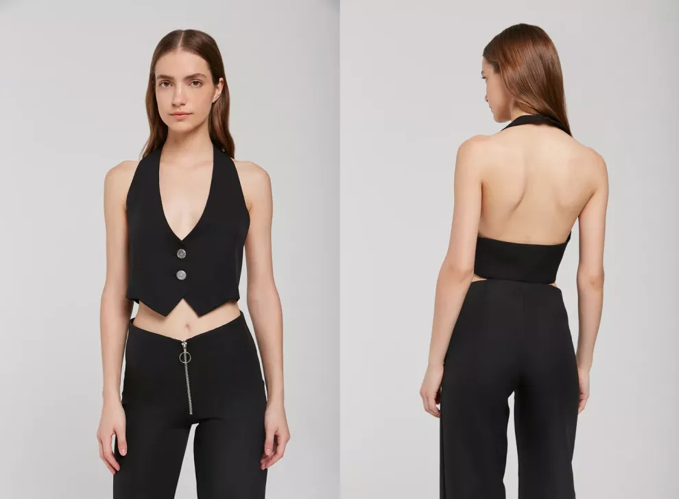 El top crop, ideal para la noche.