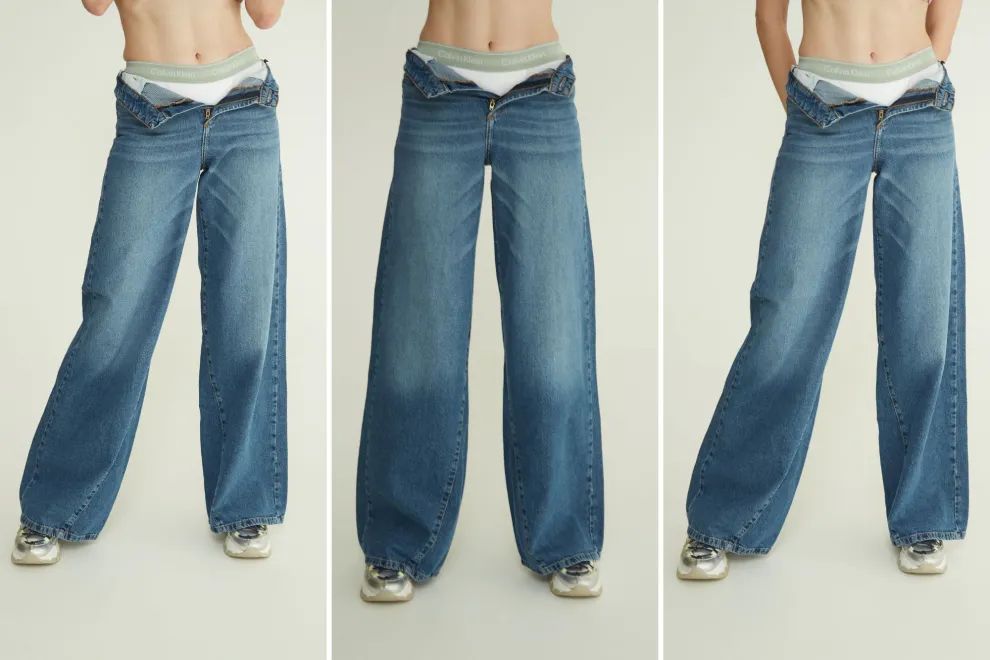 Drop off pants: cómo es la nueva tendencia que recuerda a los 2000.