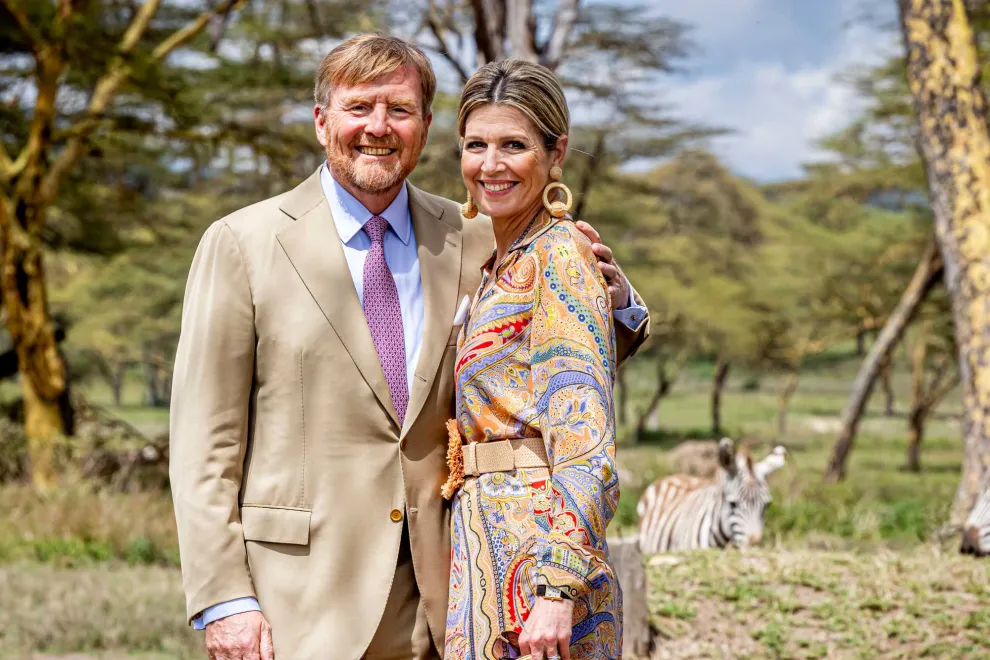 Máxima Zorreguieta en su viaje a Kenia