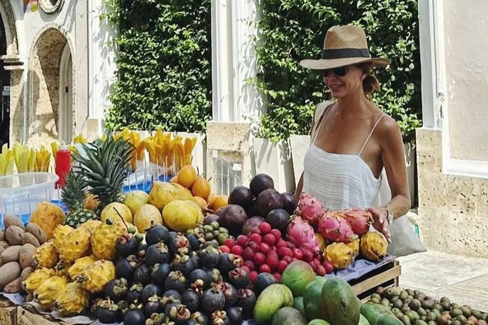 Juliana Awada viajó a Cartagena de Indias y sorprendió a todos con sus looks