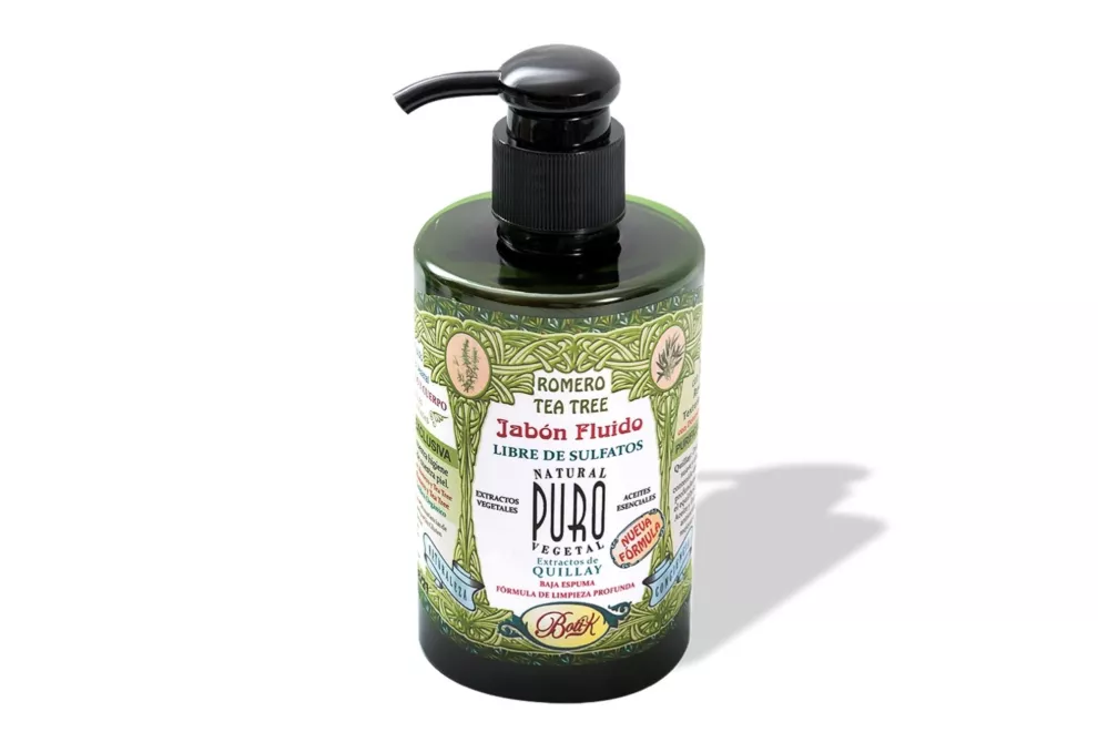 Jabón Fluido Romero Tea Tree Sin Sulfatos
