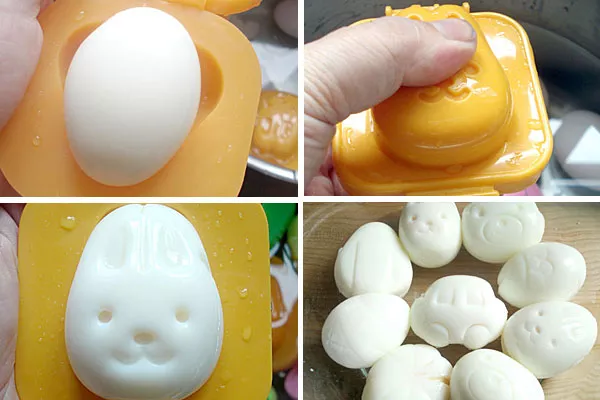 Molde para huevo duro, una manera de hacer las comidas más divertidos