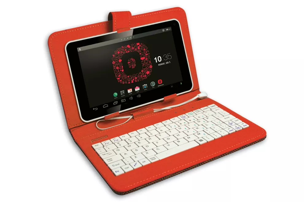 Conectados. Teclado y funda para tablet de 7¨, $369, Panacom.